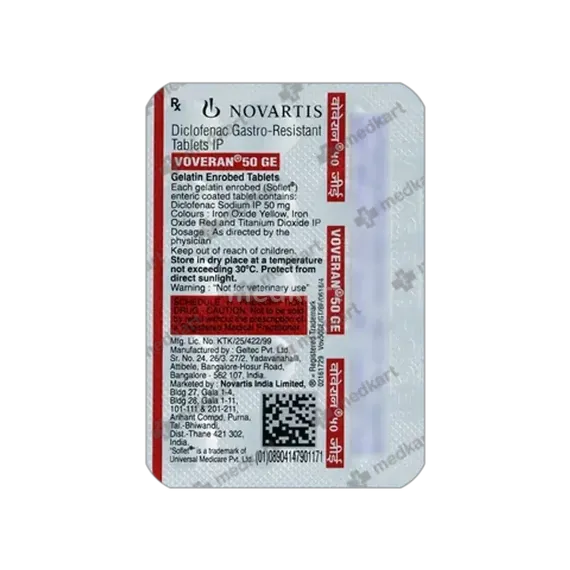 voveran ge 50mg tablet 15's